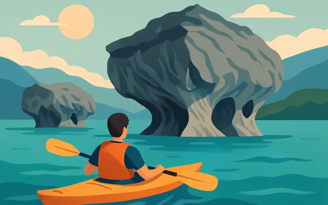 Catedral y Capilla de Mármol en kayak: full day