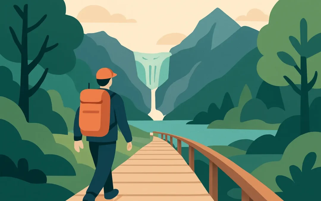 El mejor sendero del Parque Nacional Queulat