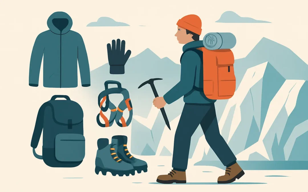 Qué llevar y cómo prepararte para un glaciar